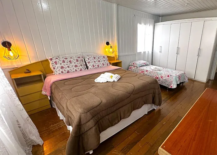 Casa Serrana Ampla E Bem Localizada Em Urubici